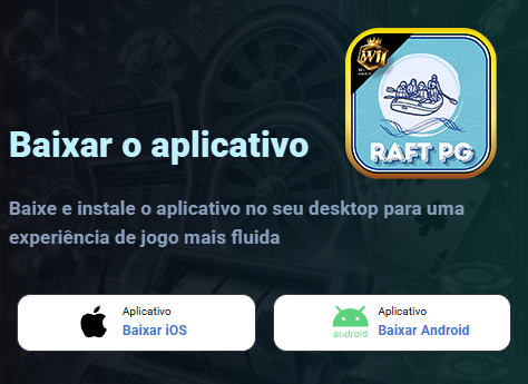 APP oficial da raftpg.com para mobile